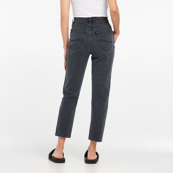 BNWT Lee 10 High Moms Slim Jean - Bittersweet - Picture 4 of 6
